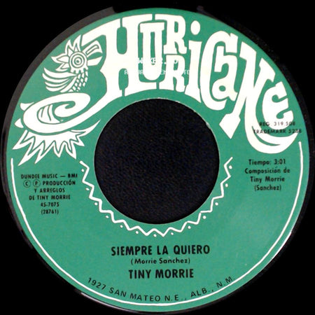 Tiny Morrie - Madrecita, Te Debo Tanto / Siempre La Quiero side B