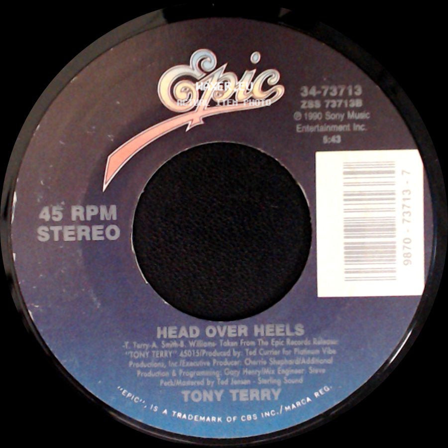 Tony Terry - With You / Head Over Heels side B