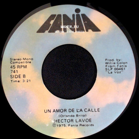 Hector Lavoe - Mucho Amor / Un Amor De La Calle side B