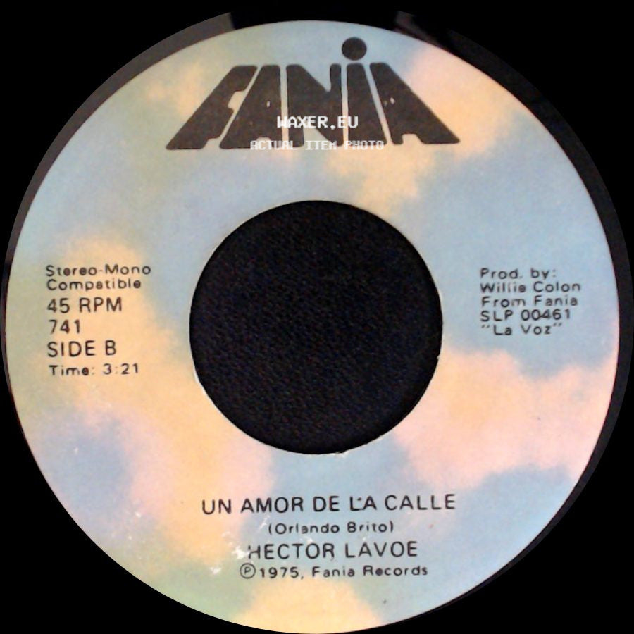 Hector Lavoe - Mucho Amor / Un Amor De La Calle side B