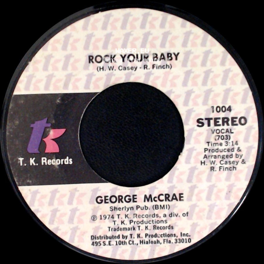 George Mccrae - Rock Your Baby (Part 2) / Rock Your Baby side B
