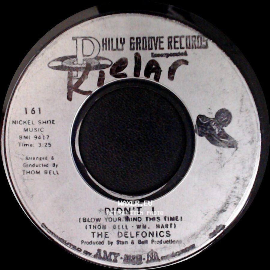 The Delfonics - Didn't I (Blow Your Mind This Time) / Down Is Up, Up Is Down side A
