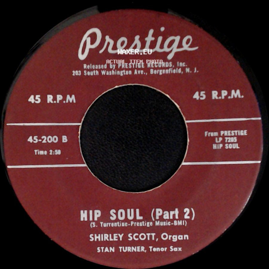 Shirley Scott, Organ - Hip Soul (Part 1) / Hip Soul (Part 2) side B
