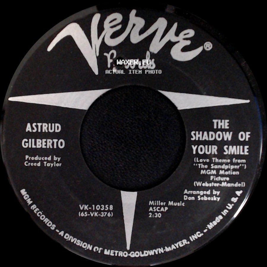 Astrud Gilberto - The Shadow Of Your Smile / O Ganso side A