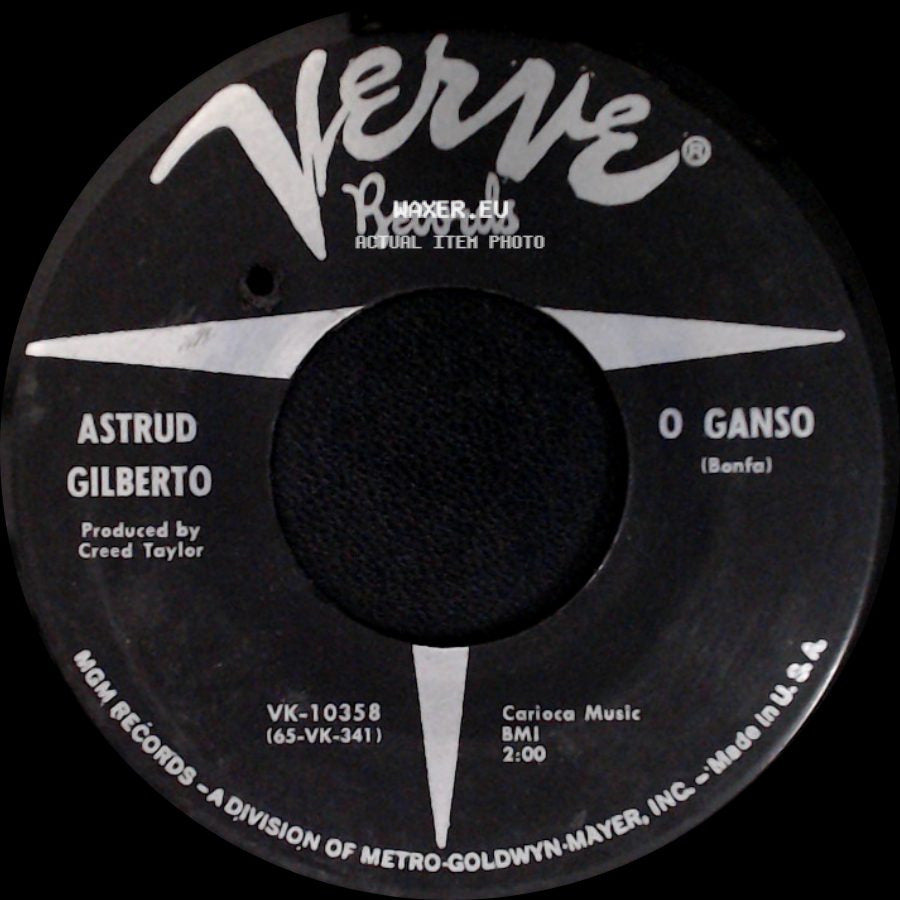 Astrud Gilberto - The Shadow Of Your Smile / O Ganso side B