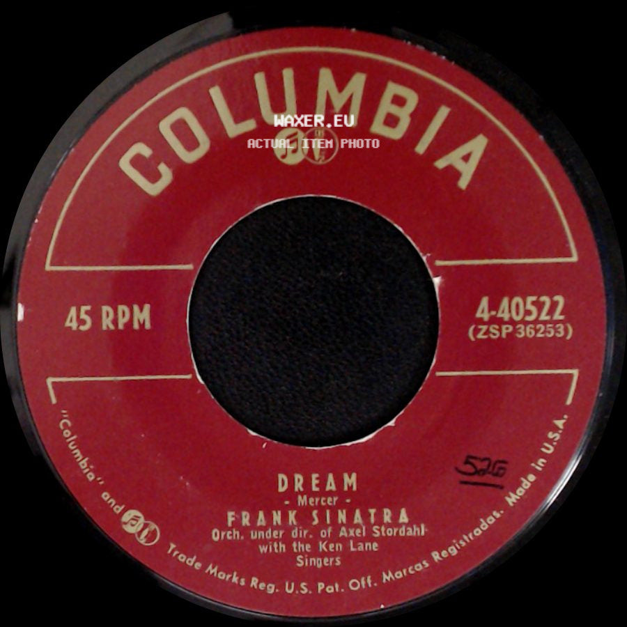 Frank Sinatra - American Beauty Rose / Dream side B