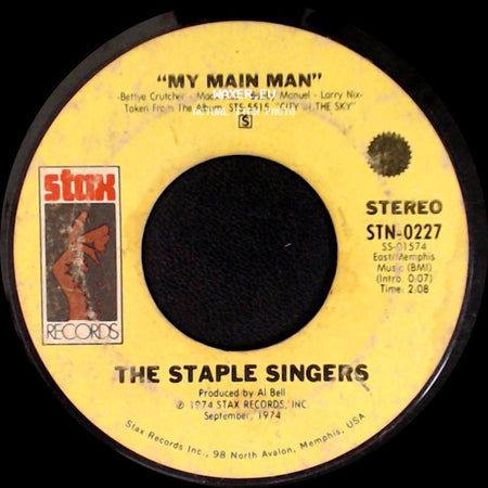 The Staple Singers - My Main Man / Who Made The Man side A