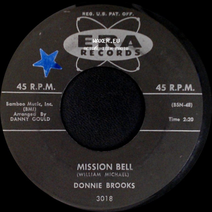 Donnie Brooks - Do It For Me / Mission Bell side B
