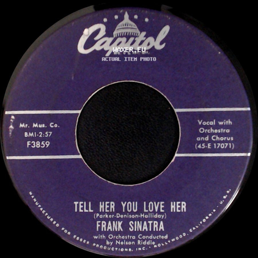 Frank Sinatra - Witchcraft / Tell Her You Love Her side B