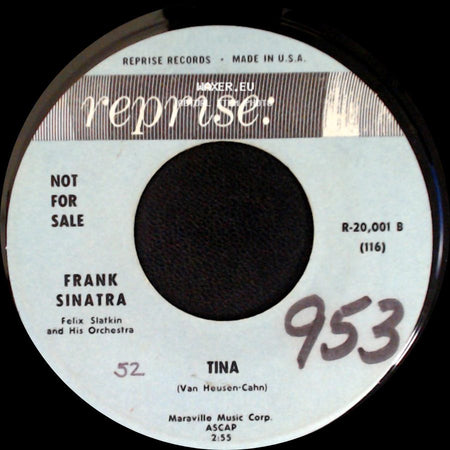 Frank Sinatra - The Second Time Around / Tina side B