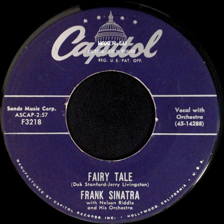 Frank Sinatra - Same Old Saturday Night / Fairy Tale side B