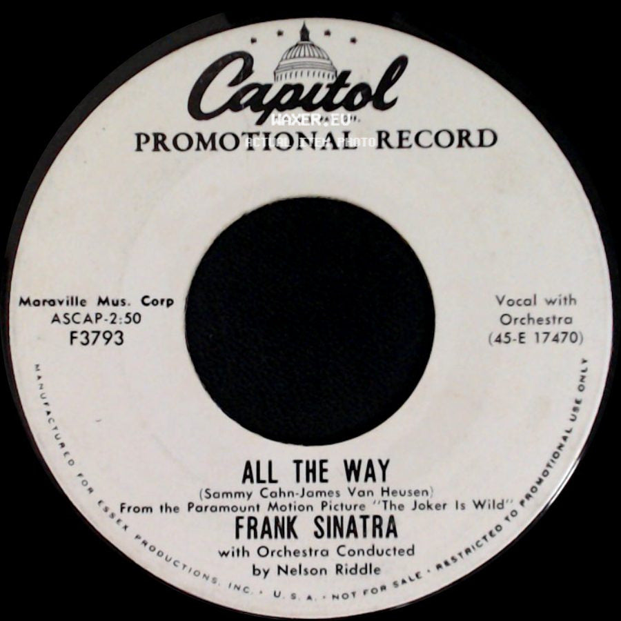 Frank Sinatra - All The Way / Chicago side A