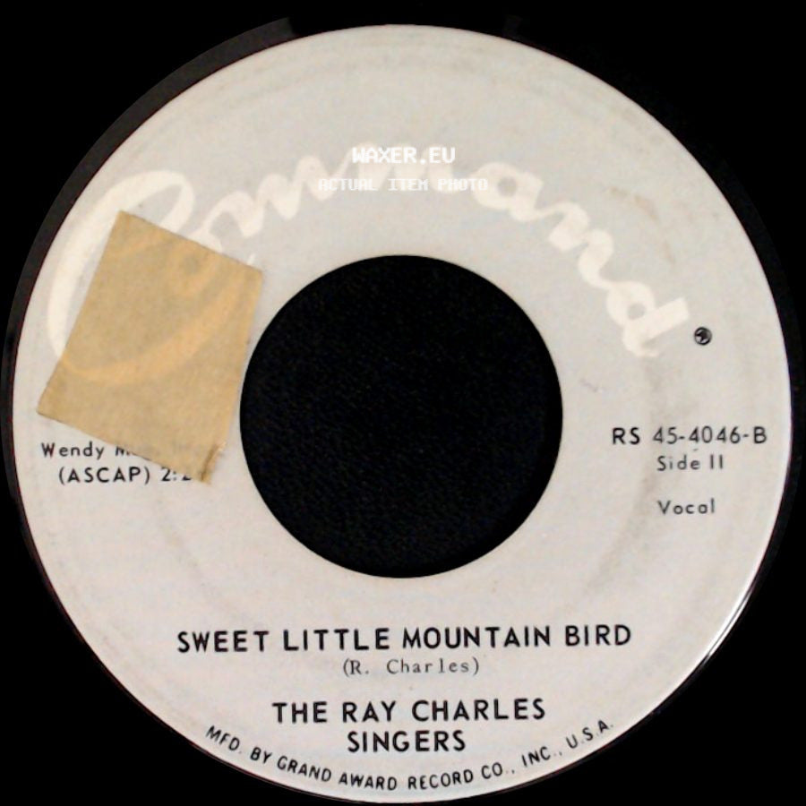 The Ray Charles Singers - Love Me With All Your Heart / Sweet Little Mountain Bird side B