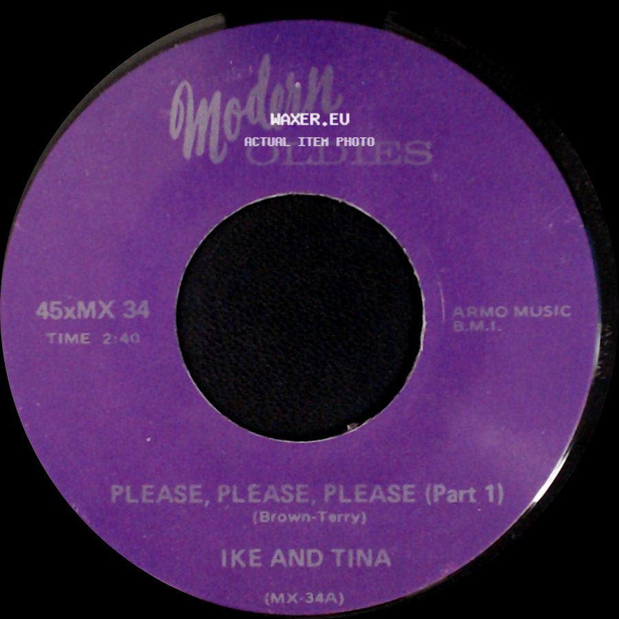 Ike And Tina - Please, Please, Please (Part 1) / Please, Please, Please (Part 2) side A