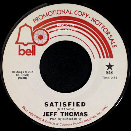 Jeff Thomas - Satisfied / Bad Day This Year side A