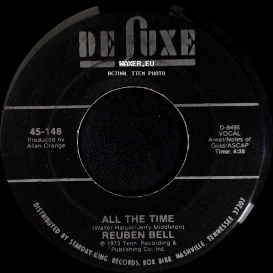 Reuben Bell - All The Time / Leave My Kitten Alone side A