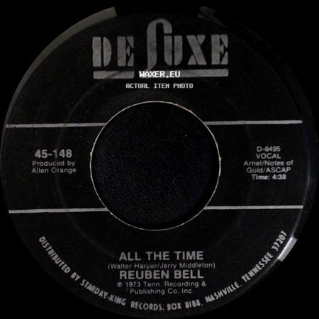 Reuben Bell - All The Time / Leave My Kitten Alone side A