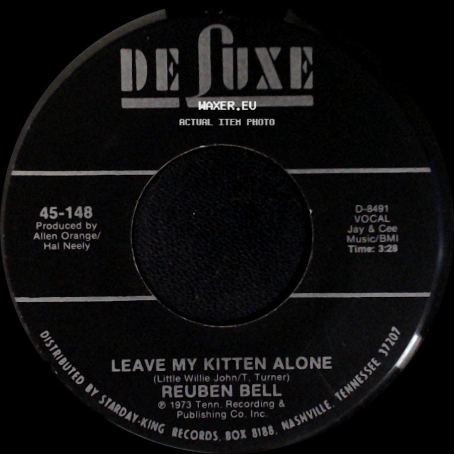 Reuben Bell - All The Time / Leave My Kitten Alone side B