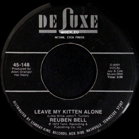 Reuben Bell - Leave My Kitten Alone / All The Time side A