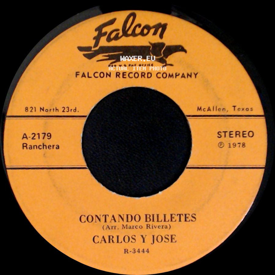 Carlos Y Jose - Contando Billetes / Pajarito Prisionero side A