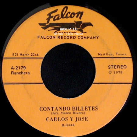 Carlos Y Jose - Contando Billetes / Pajarito Prisionero side A