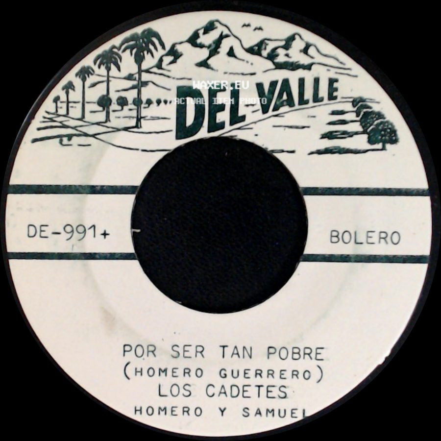 Los Cadetes - Necio Necio Morire / Por Ser Tan Pobre side B