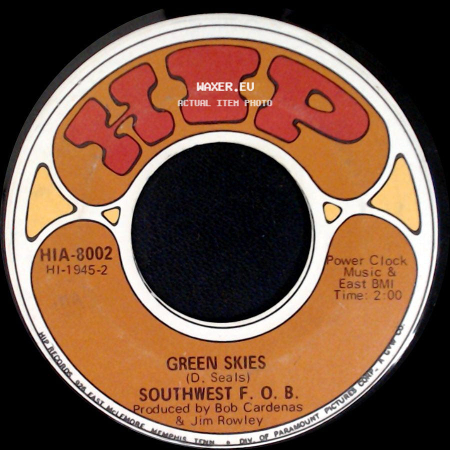 Southwest F.O.B. - Green Skies / Smell Of Incense side A