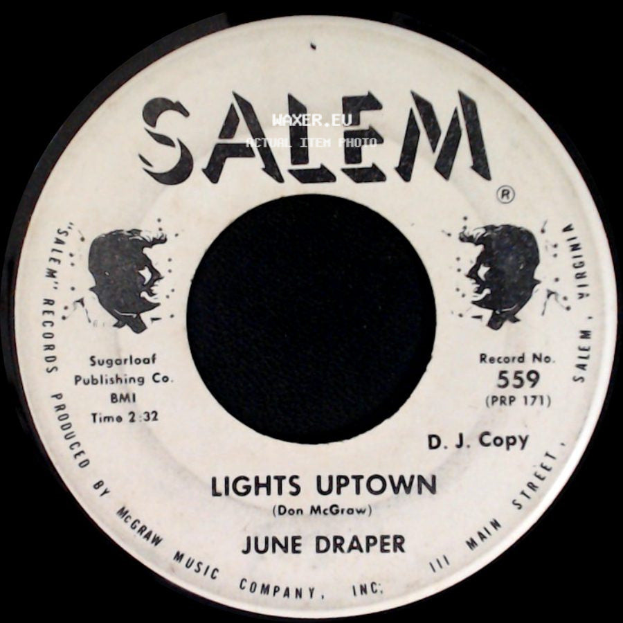 June Draper - Lights Uptown / Everybody's Going Crazy side A