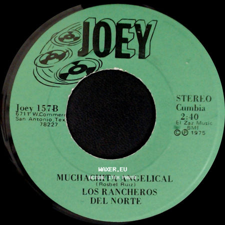Los Rancheros Del Norte - Cumbia En La Arena (Dar) / Muchachita Angelical side B