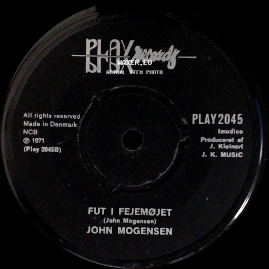 John Mogensen - Fut I Fejemøjet / Erhard! side A