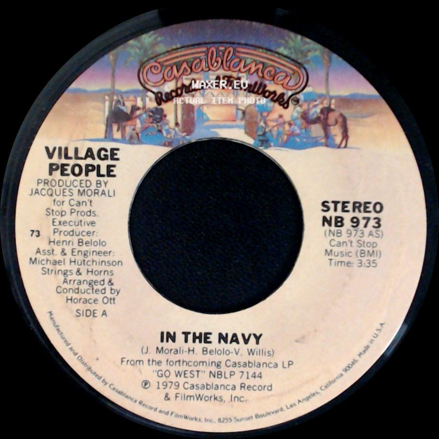 Village People - In The Navy / Manhattan Woman side A