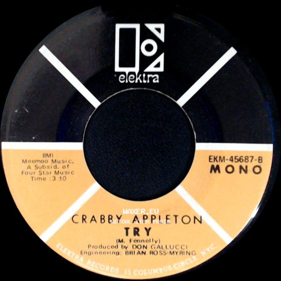 Crabby Appleton - Go Back / Try side B