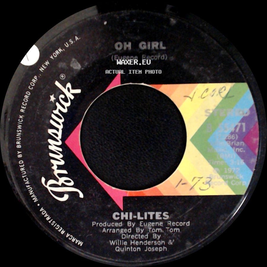 Chi-Lites - Oh Girl / Being In Love side A