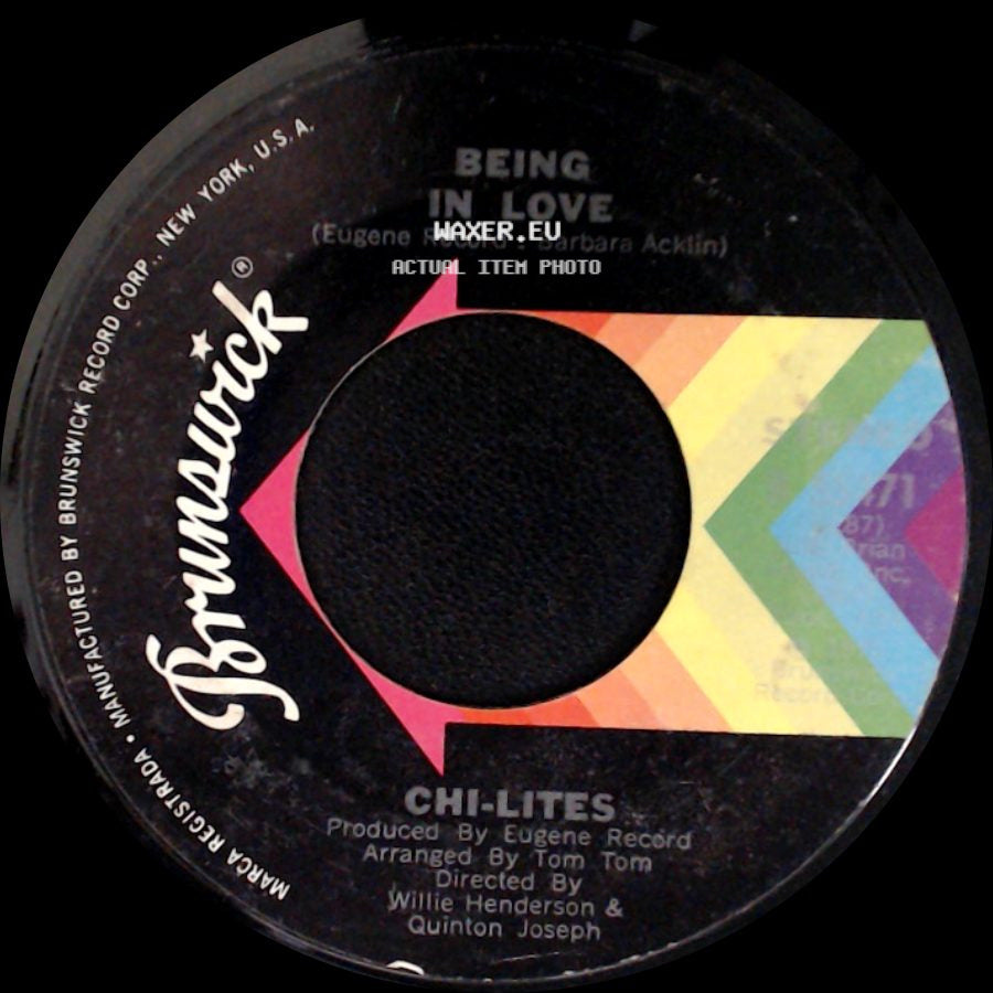 Chi-Lites - Oh Girl / Being In Love side B