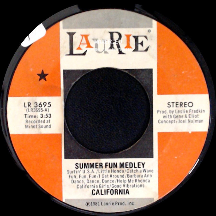 California - Summer Fun Medley / Paris (1945) side A