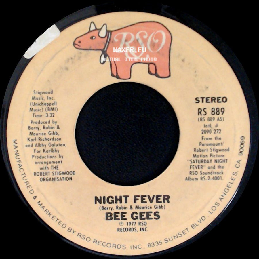 Bee Gees - Night Fever / Down The Road side A