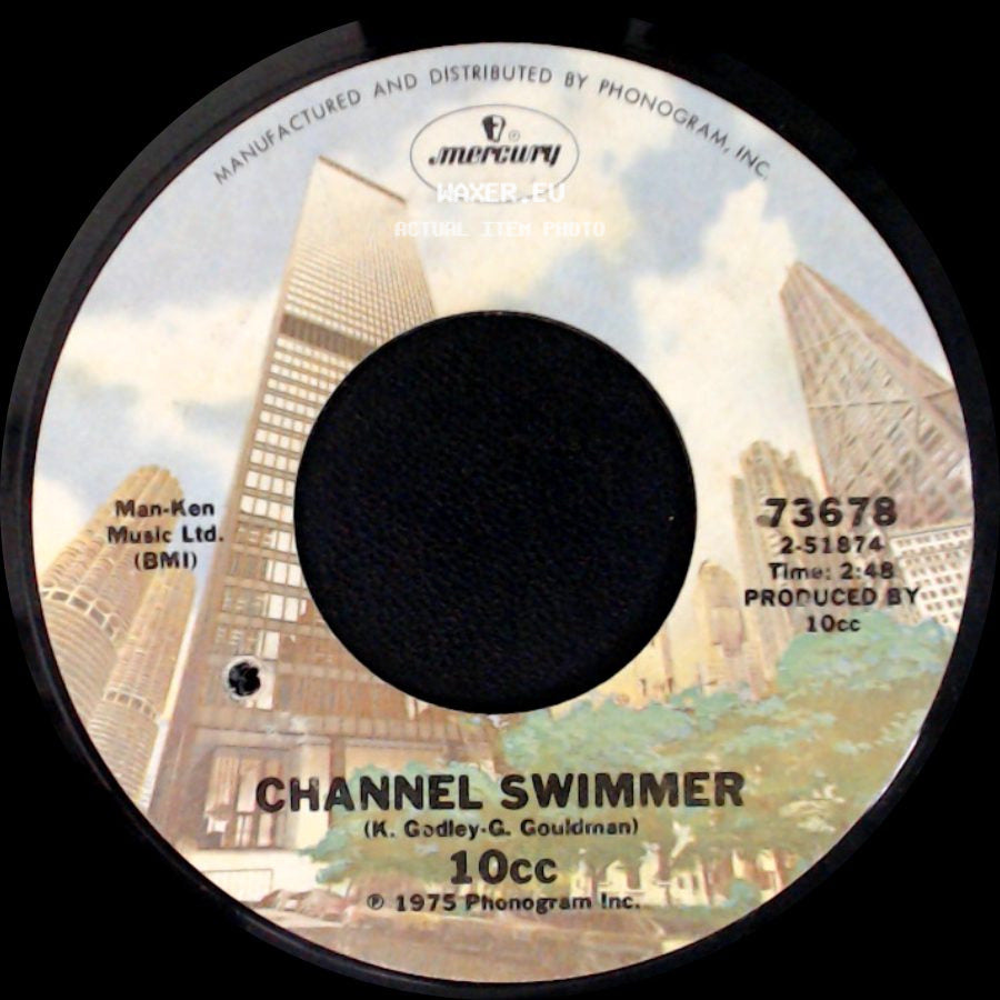 10Cc - Channel Swimmer / I'm Not In Love side A