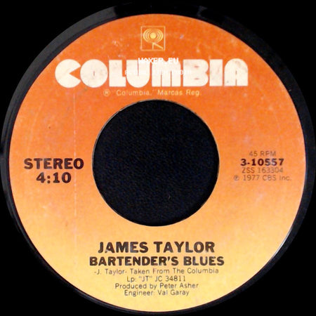 James Taylor - Bartender's Blues / Handy Man side A