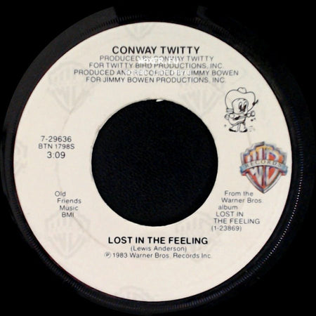 Conway Twitty - You've Never Been This Far Before / Lost In The Feeling side B