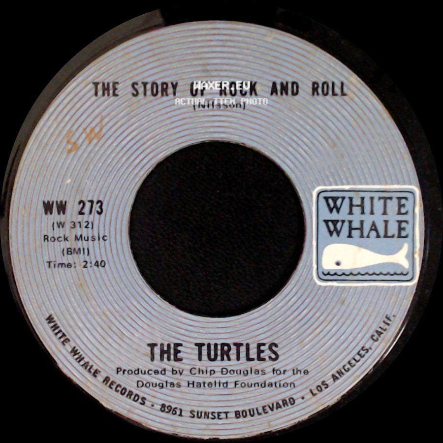 The Turtles - Can't You Hear The Cows / The Story Of Rock And Roll side B