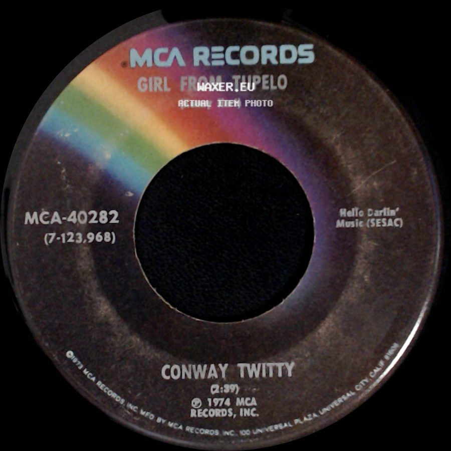 Conway Twitty - I See The Want To In Your Eyes / Girl From Tupelo side B