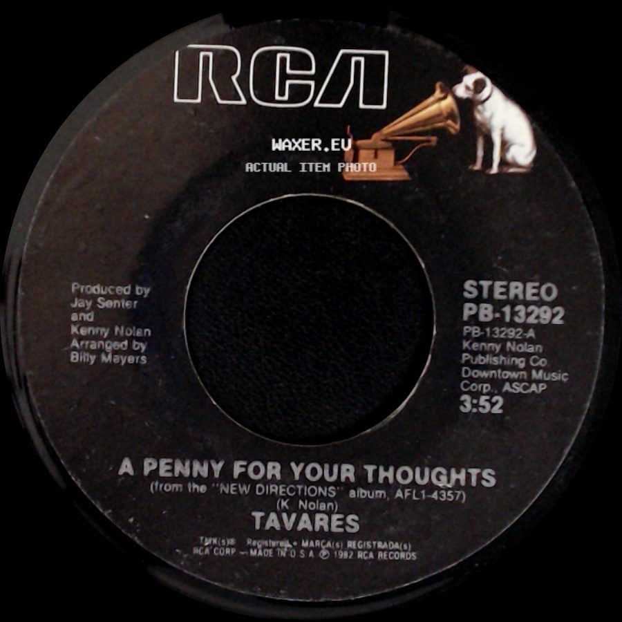 Tavares - A Penny For Your Thoughts / The Skin You're In side A