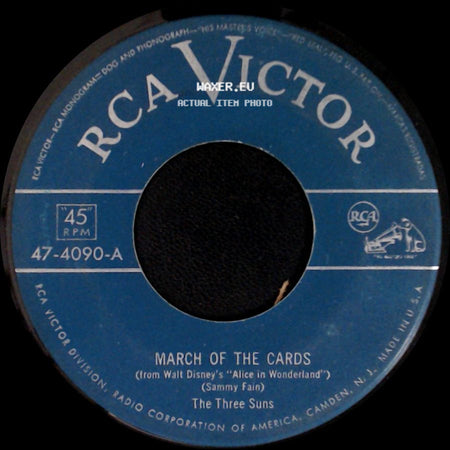 The Three Suns - March Of The Cards / The Syncopated Clock side A