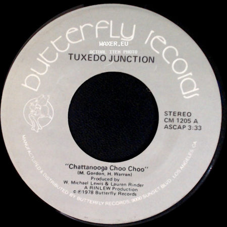 Tuxedo Junction - I Didn't Know About You / Chattanooga Choo Choo side B