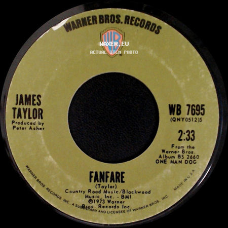 James Taylor - Fanfare / Hymn side A