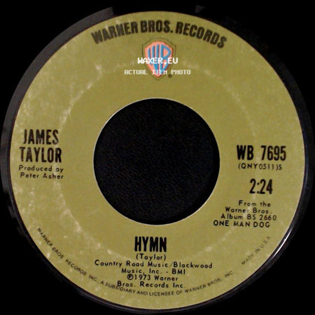 James Taylor - Fanfare / Hymn side B