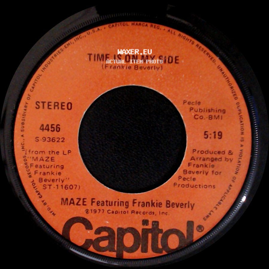 Maze Featuring Frankie Beverly - Time Is On My Side / Lady Of Magic side A