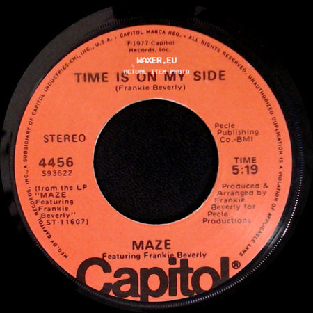 Maze Featuring Frankie Beverly - Time Is On My Side / Lady Of Magic side A