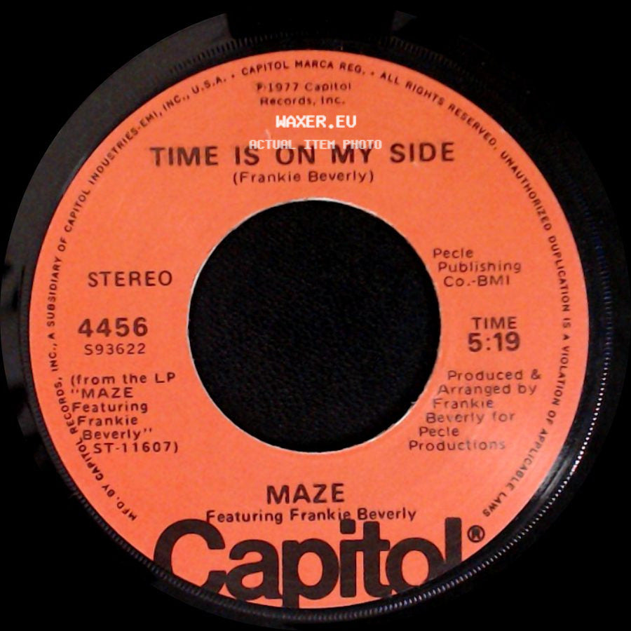 Maze Featuring Frankie Beverly - Time Is On My Side / Lady Of Magic side A