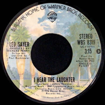 Leo Sayer - How Much Love / I Hear The Laughter side B